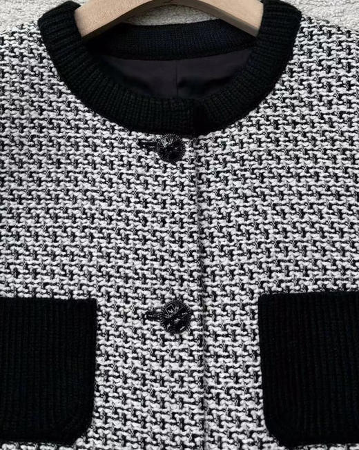 小香风粗花呢外套 商品图6