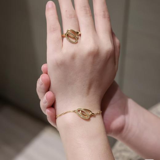 【See me fly系列计价黄金】2楼英皇珠宝足金手链约5克左右（计价黄金随每日金价浮动，下单前请咨询客服） 商品图2