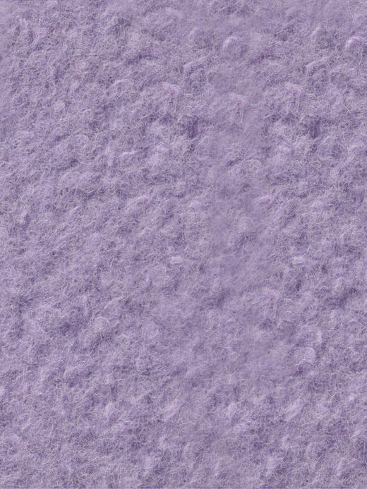 TYNVIE 花瓣领短款羊毛大衣 - 紫色 商品图13