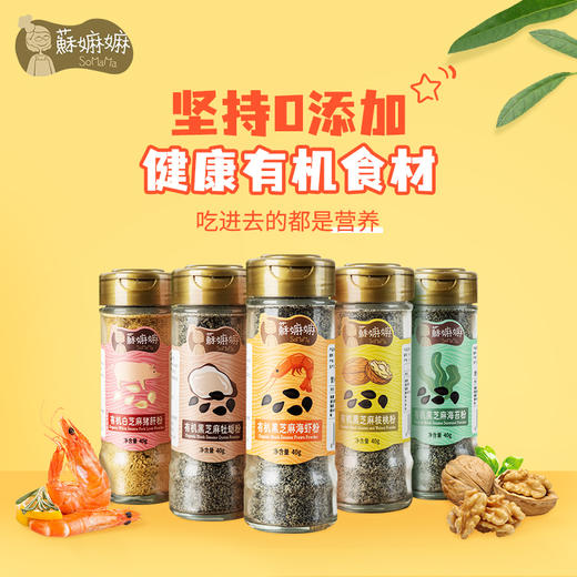 【有机辅食粉】儿童辅食搭配，拌饭调味料 商品图1