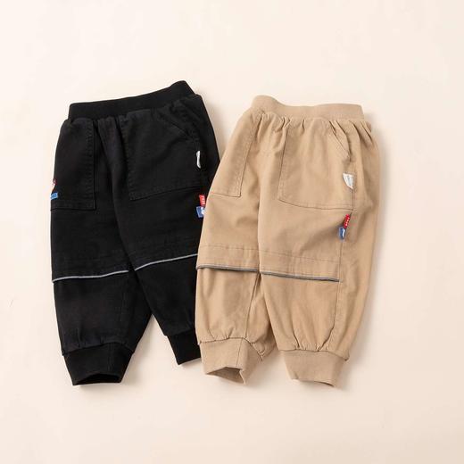 迪士尼童装男童冬款加绒保暖长裤小男孩米奇休闲裤224DK0430 商品图4