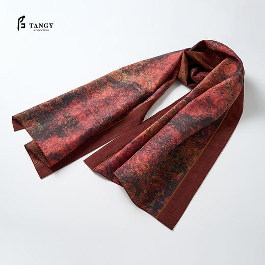 TANGY Collection/2025天意精品春季新品中国风女士围巾 商品图0