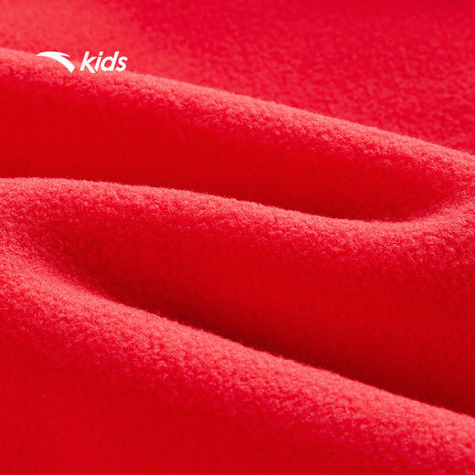 安踏儿童男童摇粒绒运动上衣2025春保暖新年款厚外套352519613 商品图8