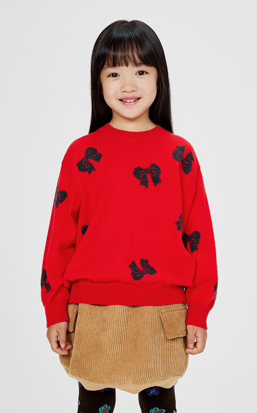 jnby  24年冬款   长袖套头毛衫  1OB312400 商品图8