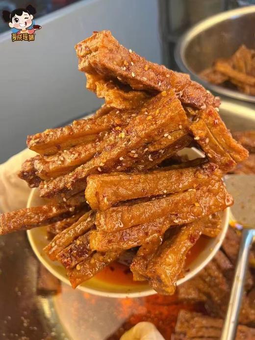 【爆款零食】爱成瑶妹兰花干，一款湖南人无法拒绝的零食，红油和豆香交织，香辣够味，停不下来，一吃就会爱上。满88包邮！保质期：15天！ 商品图2