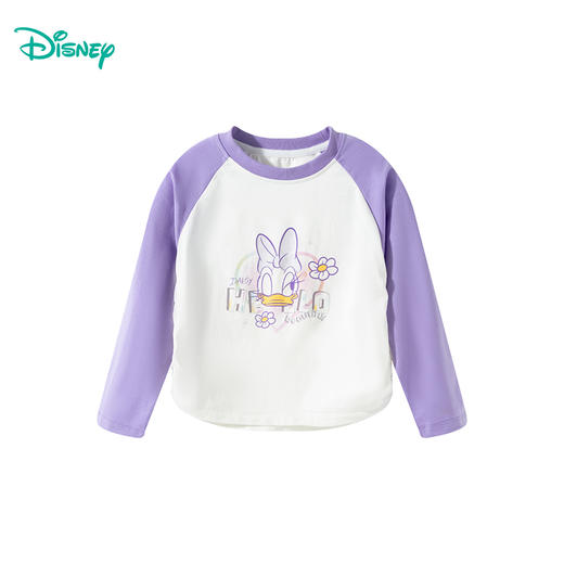 迪士尼套头上衣春秋可爱亲肤黛丝长袖T恤ZD1ES001 商品图4