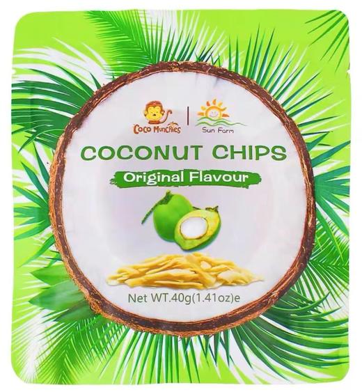 Sun Farm原味椰子片（40g） 商品图0