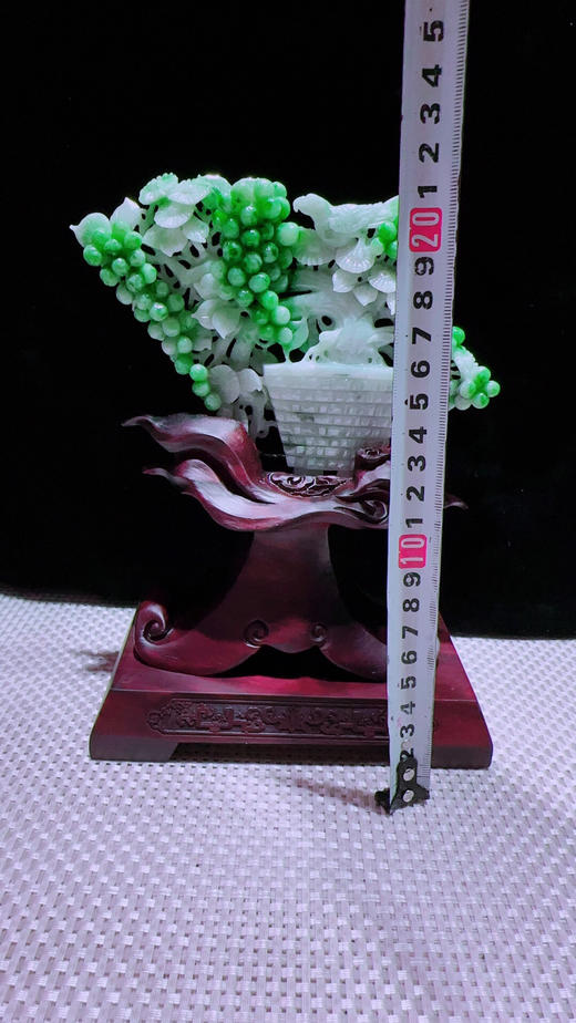 620757翡翠摆件【平安富贵】 商品图2