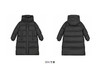 jnby  24年冬款  长款羽绒服  1OBC12540 商品缩略图12