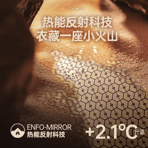 骆驼男装短款羽绒服男冬季新款连帽工装加厚保暖防风防水外套 M34CW02696 商品图2