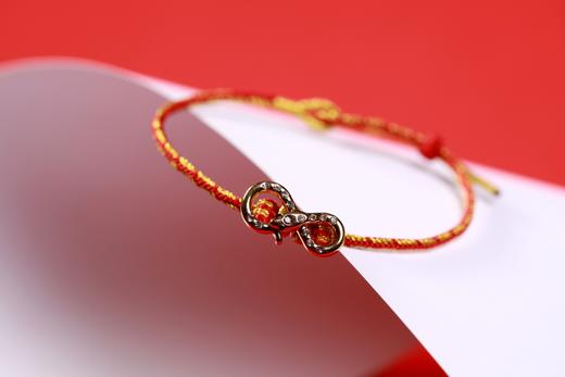 XYZT0707°金蛇开运红绳手链 商品图7