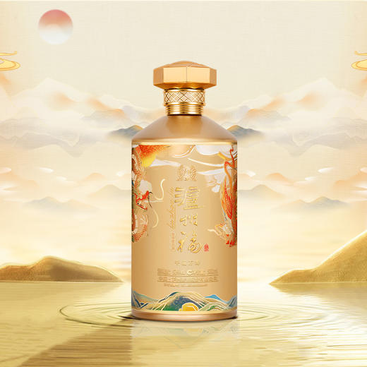 【泸州老窖正统出身 泸州福·千福万寿】52°浓香型白酒(500ml*2) 商品图1