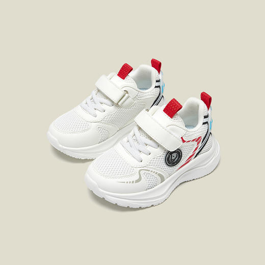 【ZY马骑顿】马骑顿运动鞋春秋鞋子皮面透气网鞋儿童小白鞋 商品图3