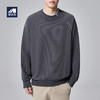 墨麦客男装叠穿假两件圆领卫衣男士2024春秋季新款肌理休闲外套男 商品缩略图0