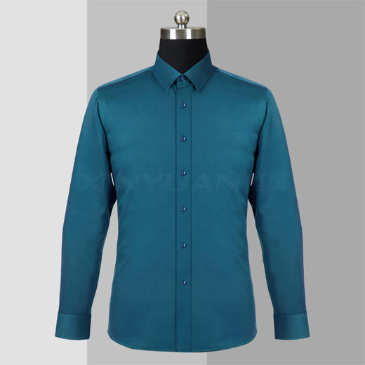 鑫缘 精品男长袖鹅绒衬衫 EC1601-1603 商品图2