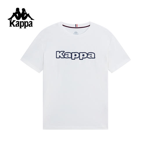 Kappa卡帕背靠背新款运动短袖男夏季复古休闲t恤透气跑步半袖上衣K0F12TD20 商品图1