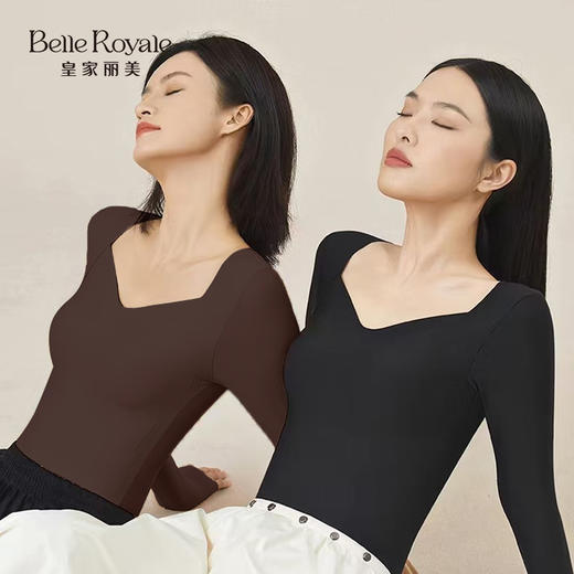 皇家丽美秋冬新品锁温基础款肌底衣润肤衣打底衣SZ2781 商品图3