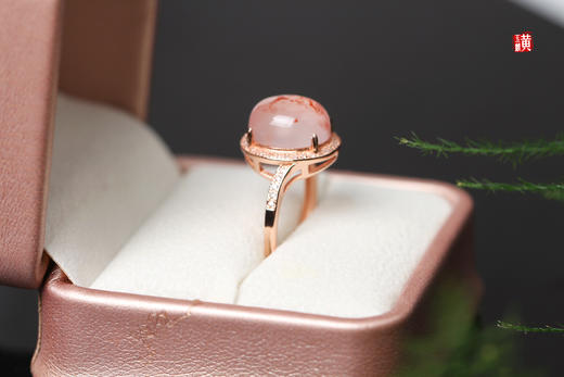 【兮薇】南红冰飘戒指 商品图2