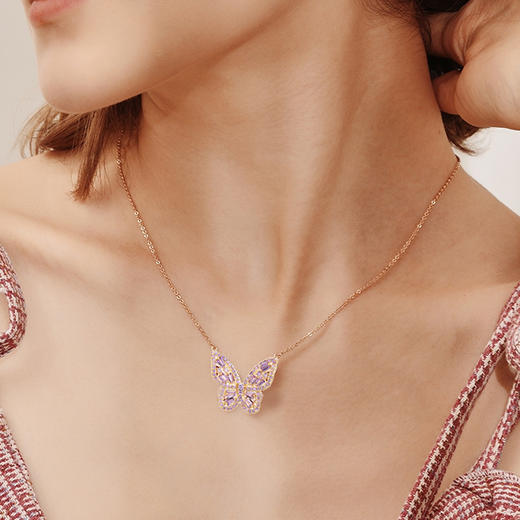 PIARA “Butterfly”森系蝴蝶锁骨链 商品图2