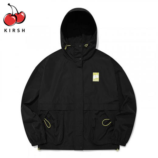 KIRSH 女 樱桃橡胶标志拉链带带帽卫衣 FKQSCUN500M 商品图3