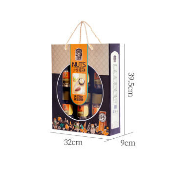 臻味节日坚果礼盒环球臻果1.01kg干果炒货休闲零食大礼包礼品 商品图0