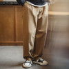 工装优选美式复古做旧伐木工休闲裤宽松直筒纯棉斜纹长裤子男秋冬 商品缩略图4