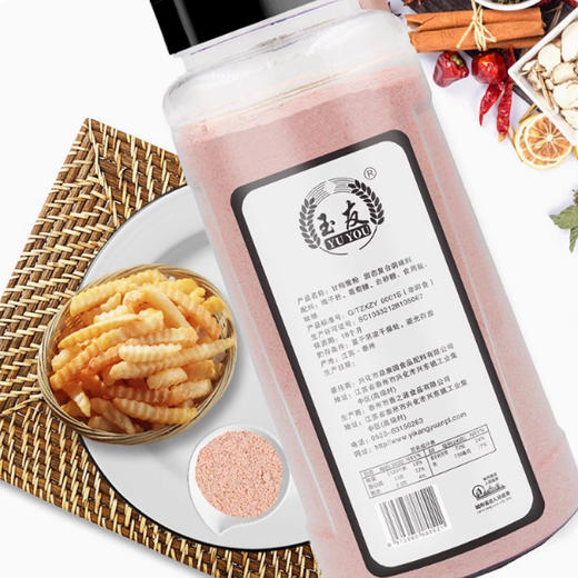 4瓶 玉友甘梅撒粉500g 撒料梅子粉鸡排甘梅地瓜专用撒粉家用商用 商品图2