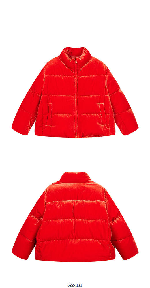 jnby  24年冬款   短款羽绒服   1OBC12200 商品图9