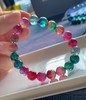 9mm-10mm单圈彩虹西瓜碧玺手串 商品缩略图3