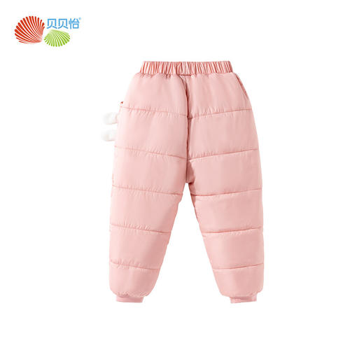 贝贝怡童装女童冬季夹棉长裤加厚保暖儿童可爱女宝宝棉裤儿童长裤ZB4DK003 商品图7