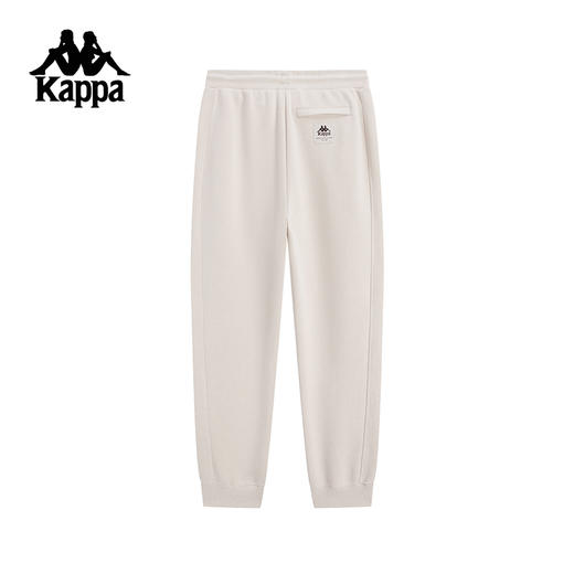 Kappa卡帕背靠背复古针织长裤女新款运动裤子松紧腰休闲裤束脚裤K0F22AK80 商品图4