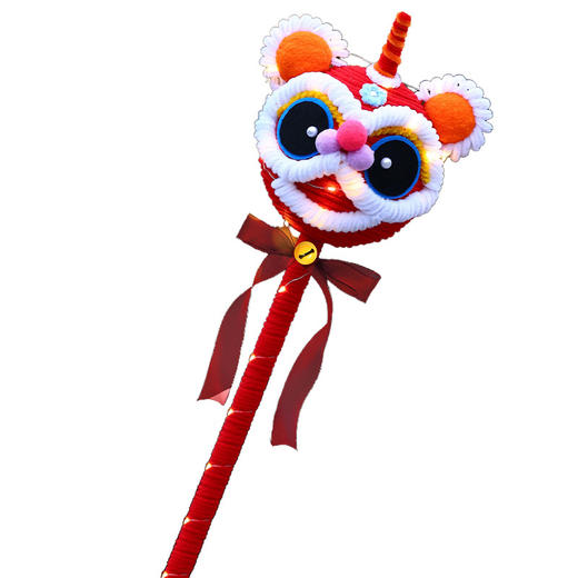 新年灯笼锦鲤鱼灯手提花灯扭扭棒手工编织DIY材料包蛇年新款 商品图4