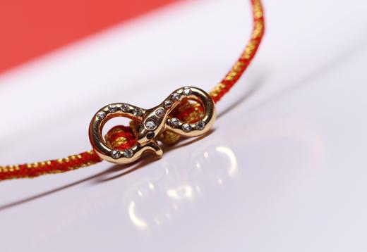 XYZT0707°金蛇开运红绳手链 商品图4