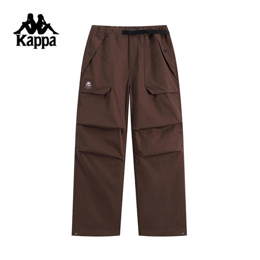 Kappa卡帕背靠背新款运动长裤男款复古休闲裤防水防油直筒裤子潮K0F12AX71 商品图1