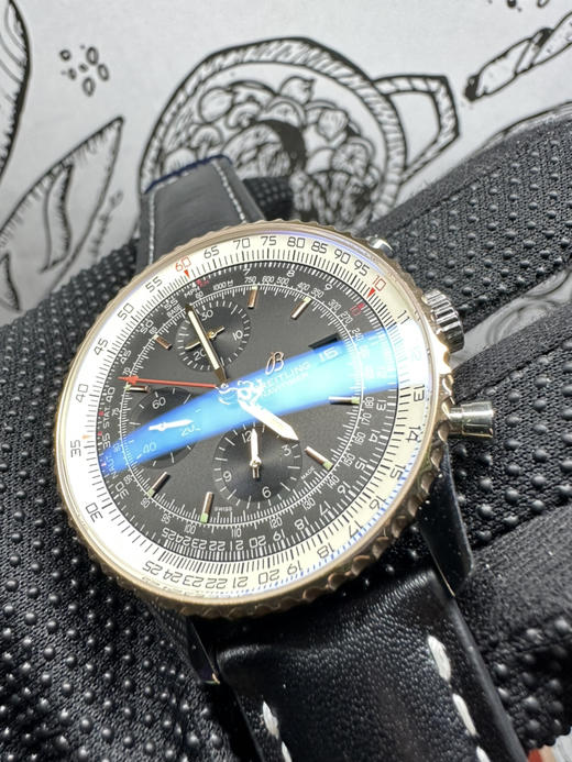 『定制版本』新品 V2系列 独家B01自动上弦机械机芯 百年灵 B01计时腕表 （折叠扣）璞雅系列（Premier）对于百年灵而言可谓意义非凡。『完美无破绽➕定制版一体机芯➕完美还原正品所有功能』‼️ 商品图4