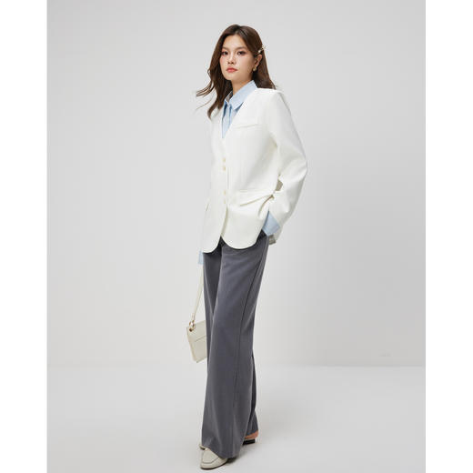 IEF/爱依服2025 春季 时尚设计感潮酷气质通勤风撞色高级中西装B3102 商品图2