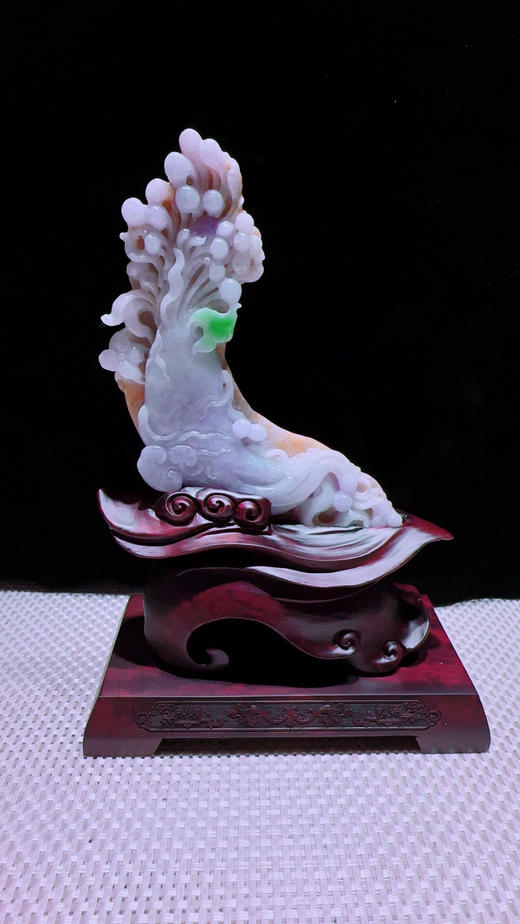 620755翡翠摆件【人生富贵】 商品图5