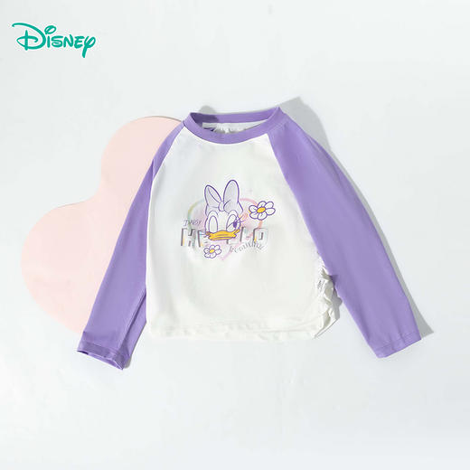 迪士尼套头上衣春秋可爱亲肤黛丝长袖T恤ZD1ES001 商品图3