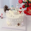 白雪皑皑小雪人蛋糕-低糖处理无添加 商品缩略图0