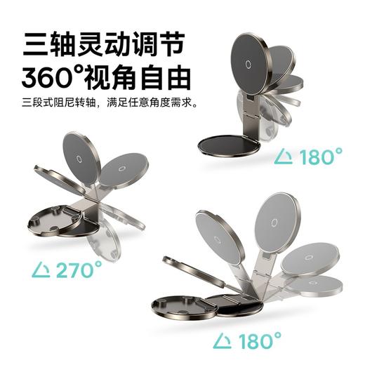 【十一专享】倍思 PrimeTrip VX1 旅行磁吸支架 圆形款 商品图3