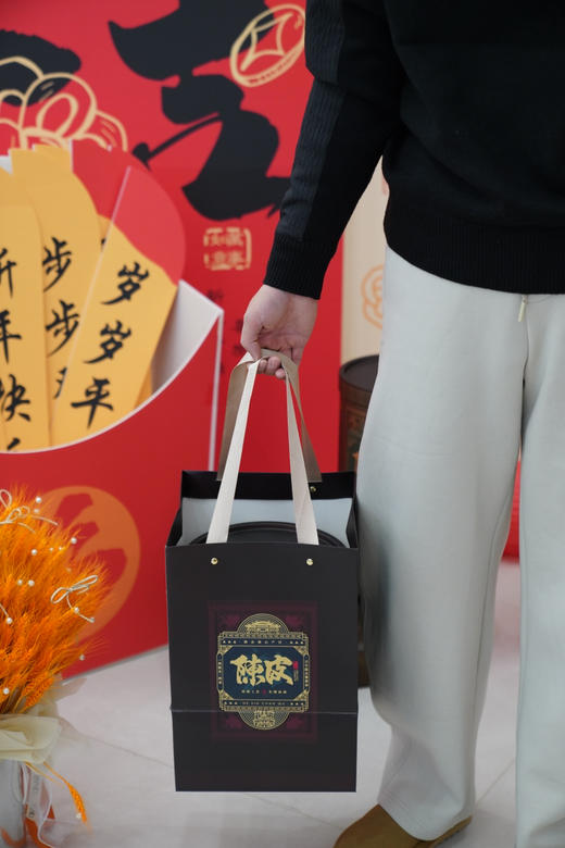 2014梅江新会陈皮1斤装抱桶 商品图3