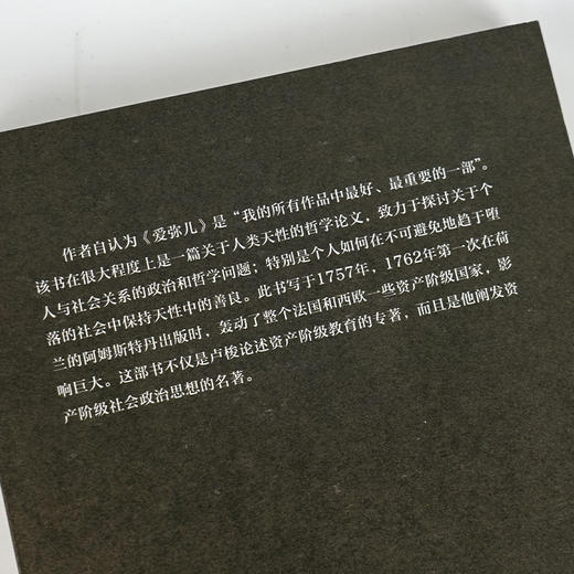 【法】卢梭《爱弥儿》（上下卷） 商品图2