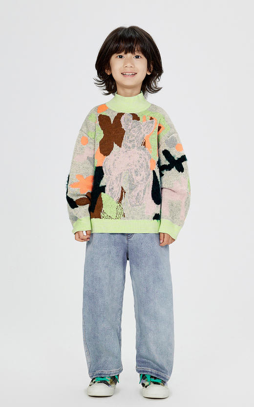 jnby  24年冬款  牛仔长裤  1OBE12310 商品图0