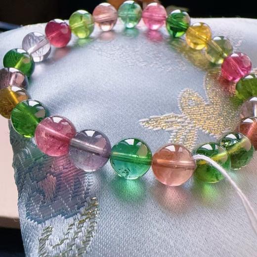 8mm-9mm单圈糖果碧玺手串 商品图0