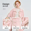 西遇100%羊毛大衣外套女秋装女款新款粉色牛角扣减龄大衣M0042981 商品缩略图2