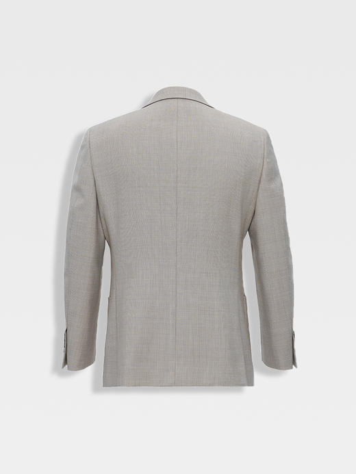 callisto松弛系列米色绵羊毛西服 商品图1