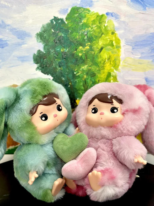 心选丨【限时限量秒S❗️❗️】泰国超火❗️BOBOBELLAV2搪胶毛绒娃娃 我们这明盒买！抱抱动物园、爱心贝贝环扣盲盒萌到爆炸💥绝无仅有的诚意，抢完无⚠️ 商品图6