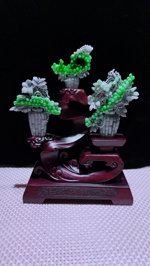 620750翡翠摆件【富贵平安】 商品图4