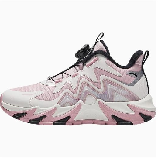 安踏登峰安踏儿童加绒棉鞋2024冬季新款保暖防滑耐磨女大童二棉旋钮鞋322446914N 商品图1