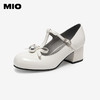 MIO米奥春季新款复古芭比玛丽珍鞋甜美T型带优雅日常休闲女鞋M251462109 商品缩略图1